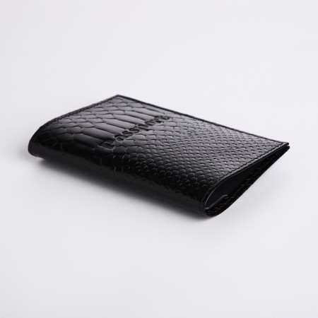 Cover for passport, black color-3