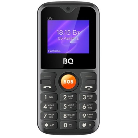 Cell phone BQ M-1853 Life Black Orange