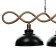 Chandelier "Workshop" 3he27 40V black 120x30x35cm