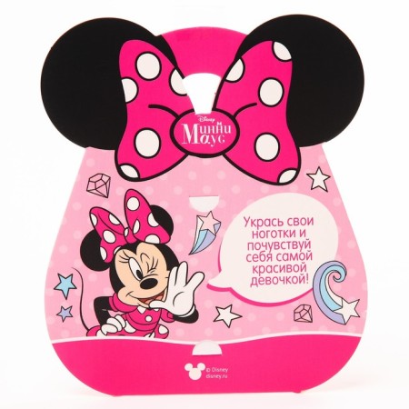 Manicure set. Nail stickers, Minnie Mouse-4