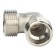 STOUT SFT-0010-000034, 3/4 ", external/external thread, nickelled brass