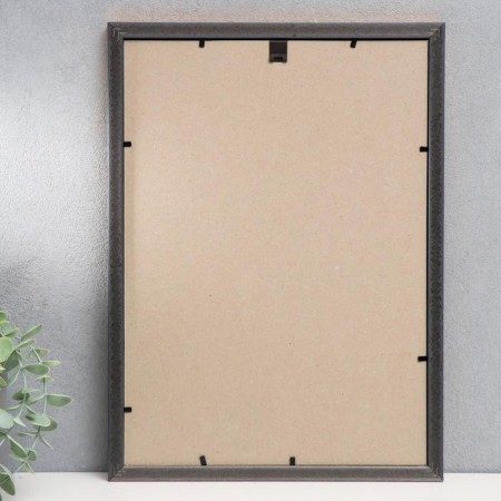 Photo frame plastic 25x35 cm, aged gold (plastic screen)-2
