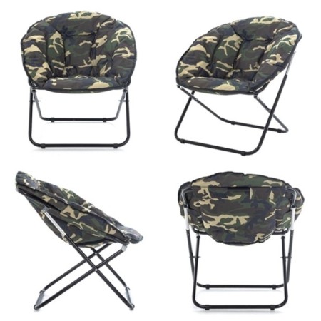 Tourist folding chair Green Glade RS810, camouflage-4