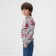Jumper knitted children's kAFTAN "New Year" size 32, (110-116 cm), gray