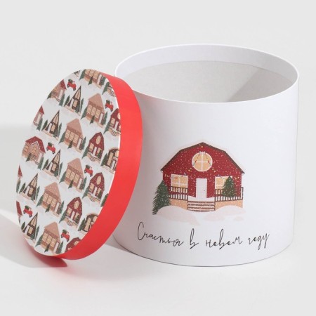 A set of gift boxes 5 in 1 “Cozy New Year”, 13 x 14–19.5 x 22 cm, New Year-12