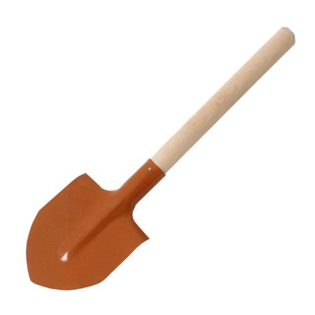 Tourist shovel, l = 50 cm, wooden stalk-2