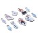 Set for creativity "Create your decoration", make 10 charm with your own hands, cold heart, Disney