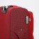 Big suitcase 28 ", a lightning department, code castle, 4 wheels, 2 outer pockets, red color