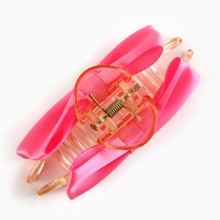 Hair crab with textile decor "Magic Year", 6 x 3.8 x 3.2 cm-3