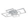 Ceiling light ESCADA, 10286/8LED. 1x240W, LED, 15802LM, 3000-6500K, 980x790x145 mm, white color