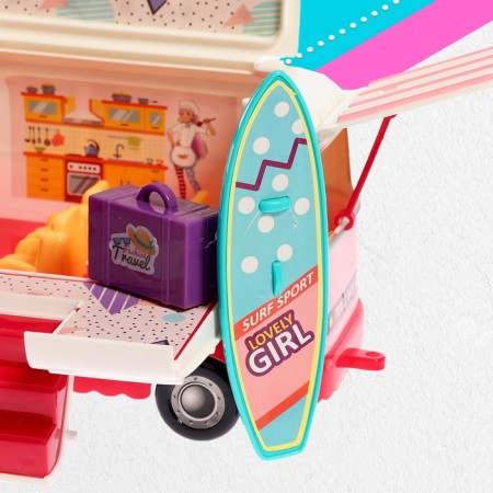 Game set "Catch the wave!": Trailer, dolls, accessories-8