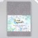 Foamiran "silver shine" 2 mm format A4 (set of 5 sheets)