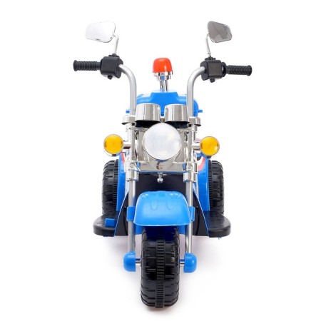 Electric car "Chopper", blue color-3