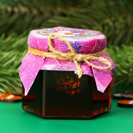 Snowman jam from a pine cone, 100 ml-1