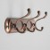 Tundra hanger tund003, metal, three -horn, color copper
