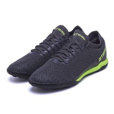 Бутсы футбольные Atemi SBA-003 TURF JUNIOR, серый/ярко-салатовый, размер 38