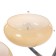 Savina chandelier 6he27 40W brown 72x72x60cm