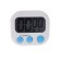 Timer Luazon LB-18, electronic, white