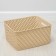 Storage basket "Wholewood", 35 × 29 × 17.5 cm, beige color