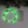 Garland "thread" 2 m dew, ip20, silver thread, 20 LED, green glow, CR2032x2