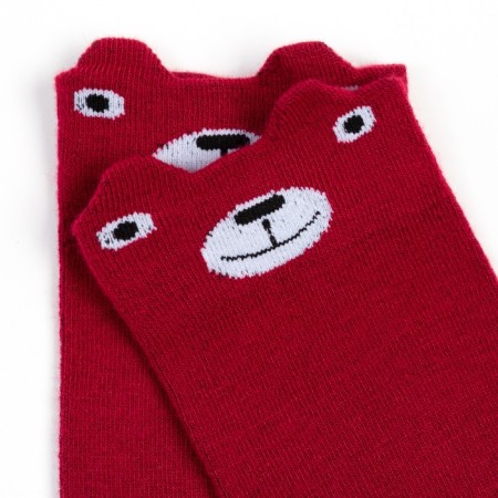 Golphs for children, burgundy color, size 12 (20-22)-1