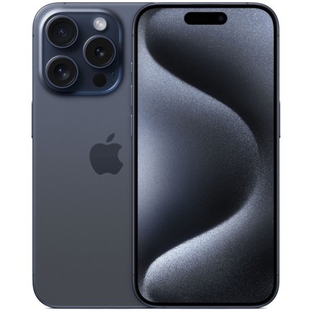 Smartphone Apple A3101 iPhone 15 Pro 1TB Blue Titan Monoblock 3G 4G 1SIM 6.1 "1179X2556 iOS 17 48MPIX