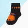 Children's socks kaftan "rrr", size 14-16 cm, black color