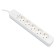 Network filter Garrison 2.0 EPS-5-W-2, 5 P, 10A, 2M, Ur. Protection 2+, White
