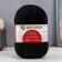 Yarn "Secret of success" 100% wool 250m/100g (02-black)