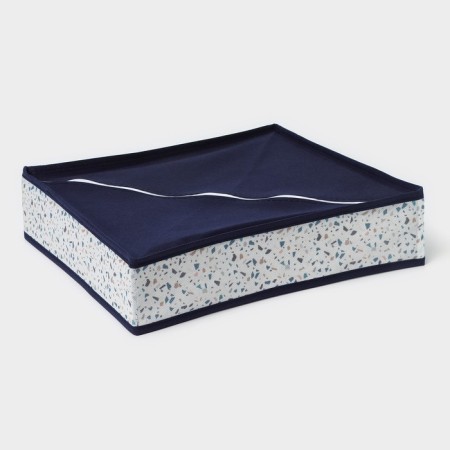 Organizer for storing linen of the Dolyan "Marmelad", 7 cells, 34 × 30 × 8 cm, white color-5