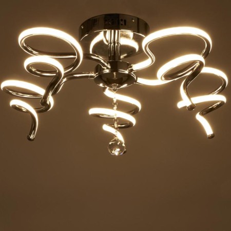 Causteen with PDD "Sania" 5xled 100W 3000-6000k Dimmer, chrome 57x57x24 cm Bayerlux-2