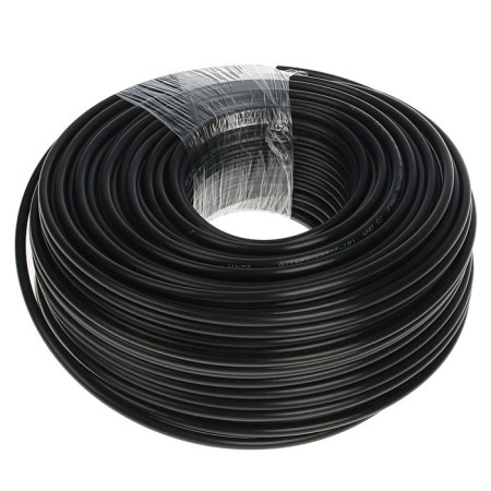 REXANT RG-6U, CU, 75 Ohm cable, 100 m, black, external, 01-2222-1