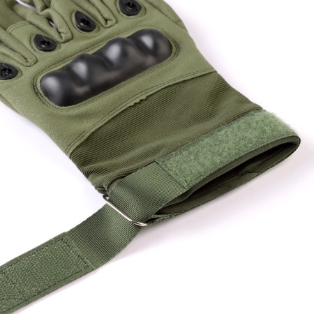 Tactical gloves "Storm Tactic", l extra fingers, mix, green-2