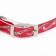 A collar of artificial leather "Infinity" with sparkles, 30 x 1 cm, mix of flowers