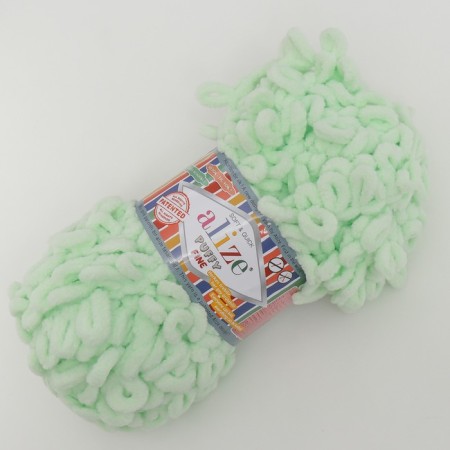 Yarn "Puffy Fine" 100% micropoliester 14.5m/100g (464 mint)-1