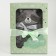 Gift set: Comforter+Raccoon Palace