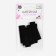 Clothing patch "Rectangle", 4.2 × 1 cm, heat -mock, black color