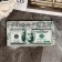 The bill "100 dollars", flat, print, 18.5x9.5x0.8 cm