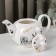 Porcelain kettle "Crazy tea party", 1.2 liters
