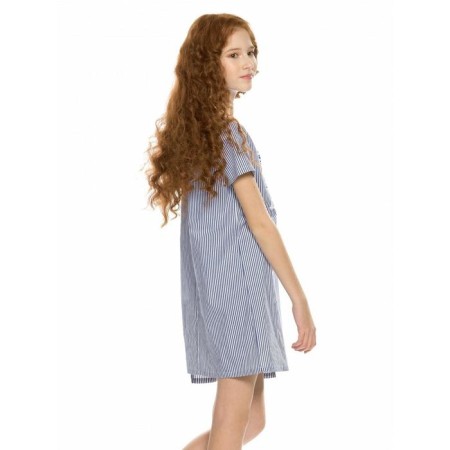 Dress for girls, height 134 cm, white color-2