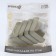 Set of protective pads on corners, 4 pcs., Gray color