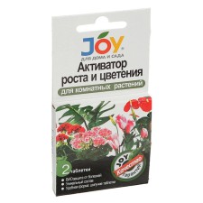 Joy growth and flowering activator, for indoor flowers, hissing tablets, 2 pcs.