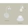 Wall lamp with Ambrella Light, XB9595100, GX53 LED 12 W switch, white sand, white matte
