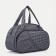 Road bag with lightning, external pocket, white/black color