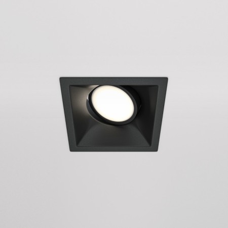 The built-in lamp Technical DL029-2-01B, 1x50W, 9x9x4.5 cm, GU10, black color-2
