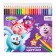 Color pencils, 24 colors, hexagonal, mixes