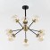 Cutilux Cutilux chandelier CL105295 78x78x64 cm, 9x40W, E14, brown color