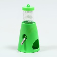 Drill 80 ml with a duma base for small rodents, 8 x 8 x 16.5 cm, green