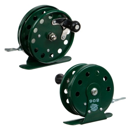 Inertial coil, metal, diameter 5.5 cm, dark green color, 806-1