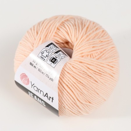 Yarn "jeans" 55% cotton, 45% acrylic 160m/50g (73 itself)-1